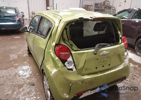 2013 Chevrolet Spark Ls Auto from USA, damaged, VIN KL8CB6S94DC554595